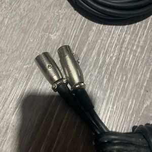 XLR microphone cables 3 pc new